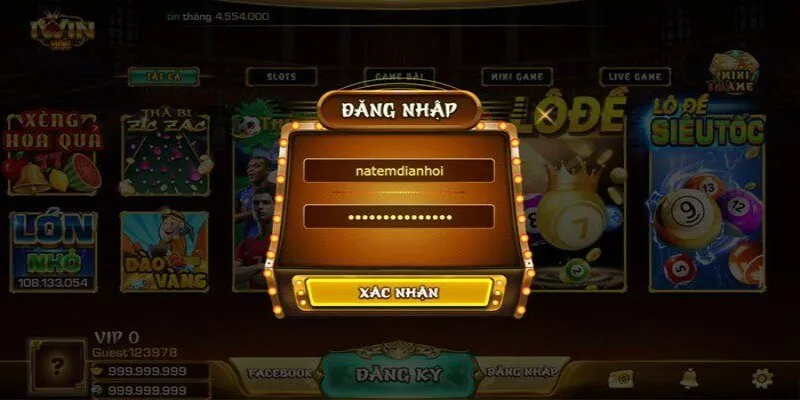 Tổng quát đăng nhập IWIN